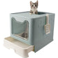 Foldable Enclosed Litter Box - Happy Paws Australia 