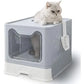 Foldable Enclosed Litter Box - Happy Paws Australia 