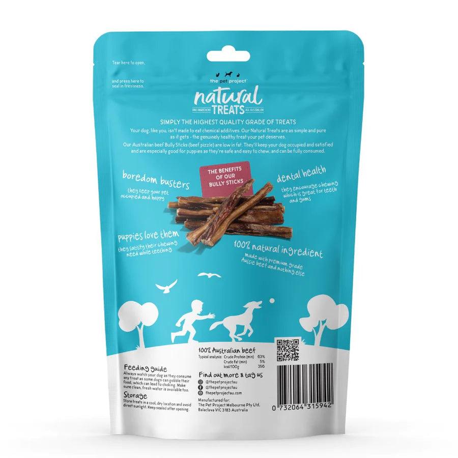 Pet Project Natural Treats Bully Sticks - Happy Paws Australia 