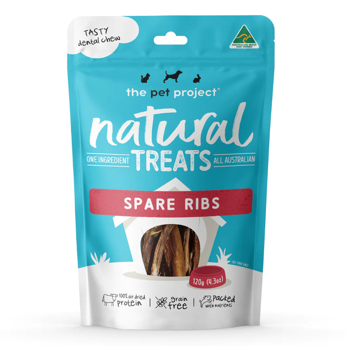 Pet Project Natural Treats Spare Ribs