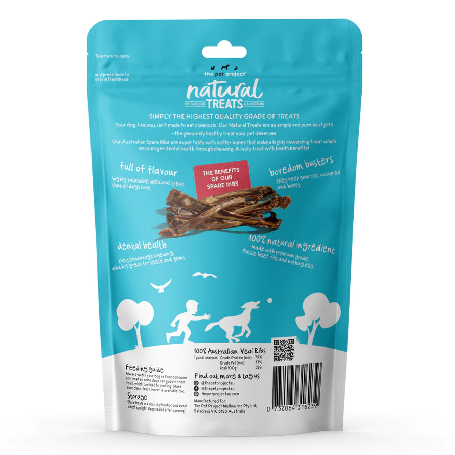 Pet Project Natural Treats Spare Ribs