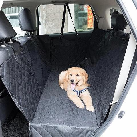 Pet Car Seat Protector + FREE Pet Seat Belt!