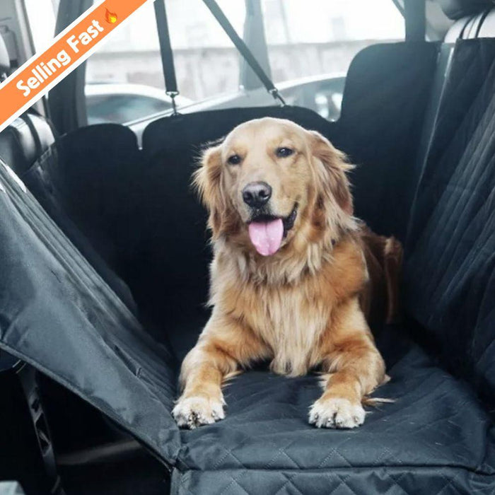 Pet Car Seat Protector + FREE Pet Seat Belt! - Happy Paws Australia 