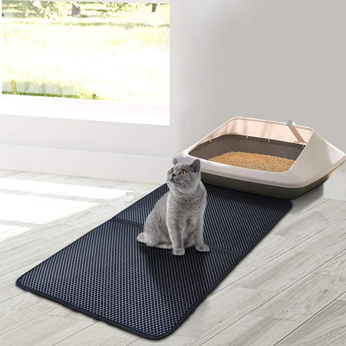 Double Layered Cat Litter Mat – Comfy Pets Australia